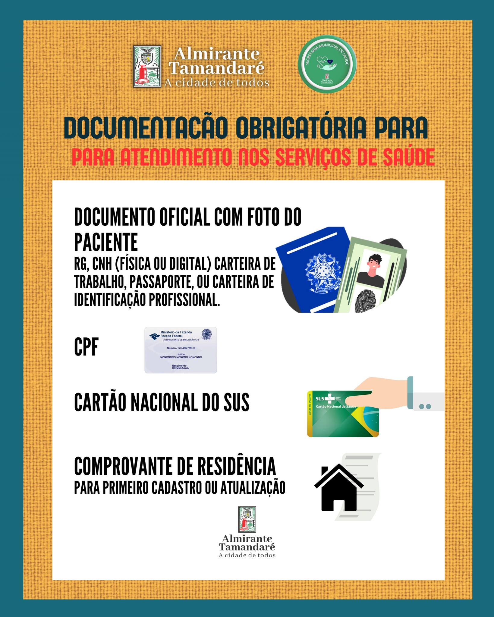 Post no instagram da Prefeitura de Almirante Tamandaré