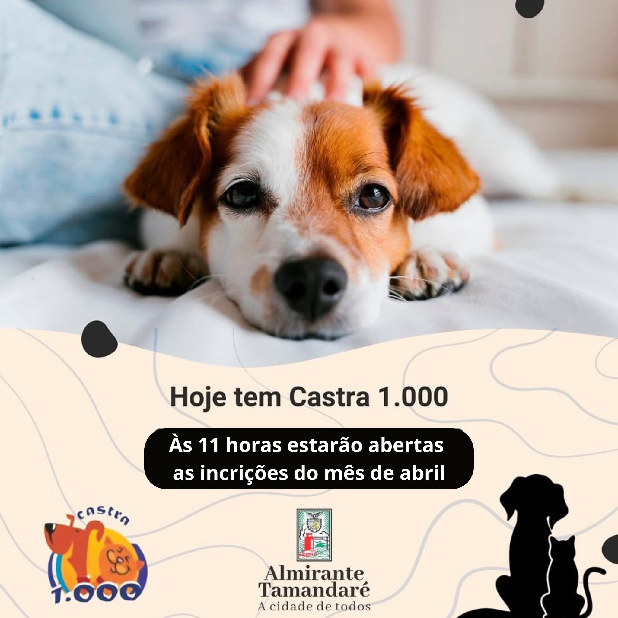 Post no instagram da Prefeitura de Almirante Tamandaré