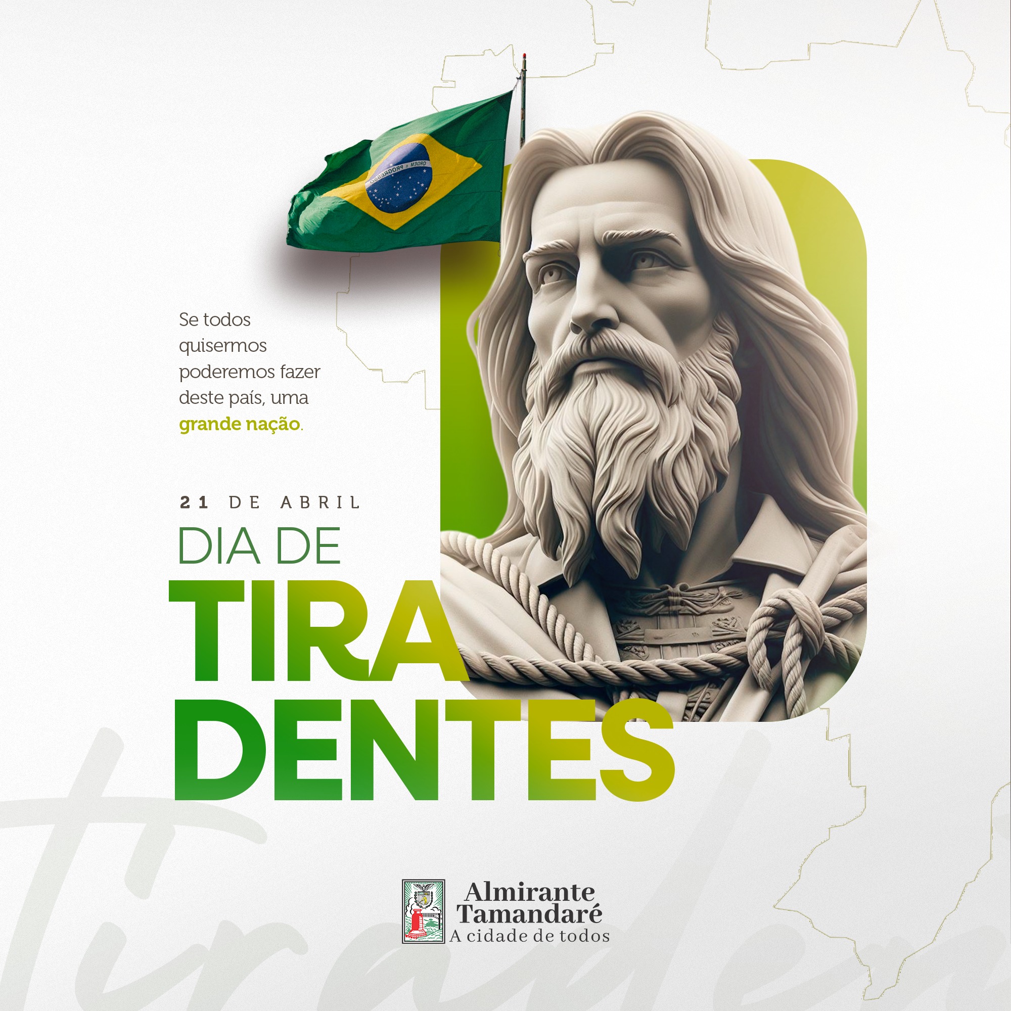 Post no instagram da Prefeitura de Almirante Tamandaré