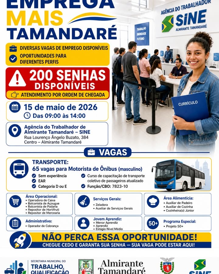 Post no instagram da Prefeitura de Almirante Tamandaré