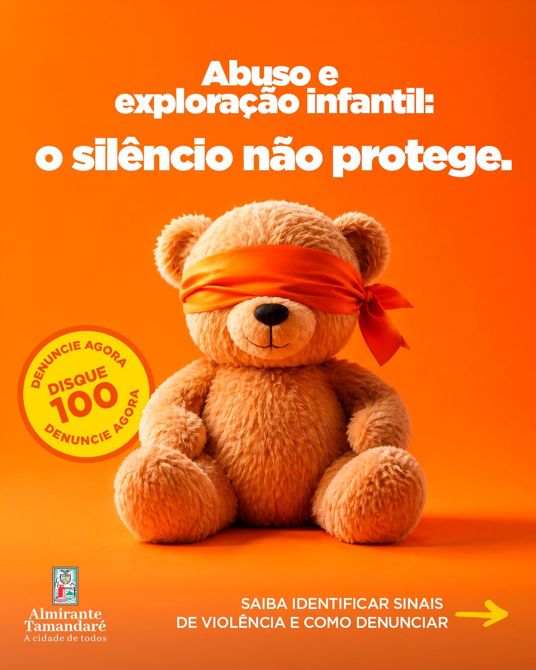 Post no instagram da Prefeitura de Almirante Tamandaré