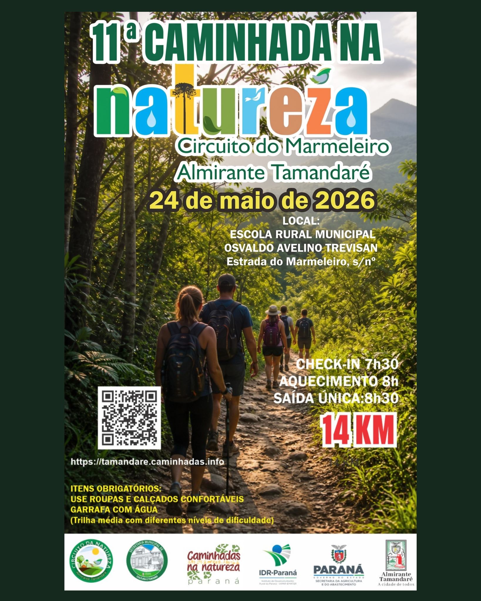 Post no instagram da Prefeitura de Almirante Tamandaré