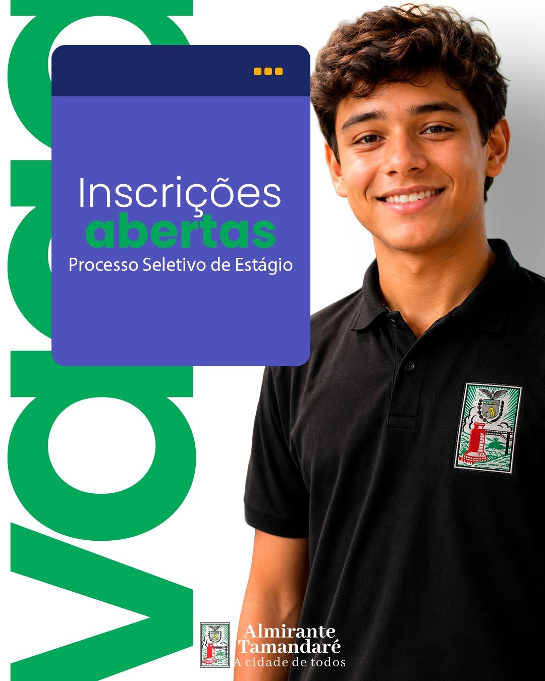 Post no instagram da Prefeitura de Almirante Tamandaré