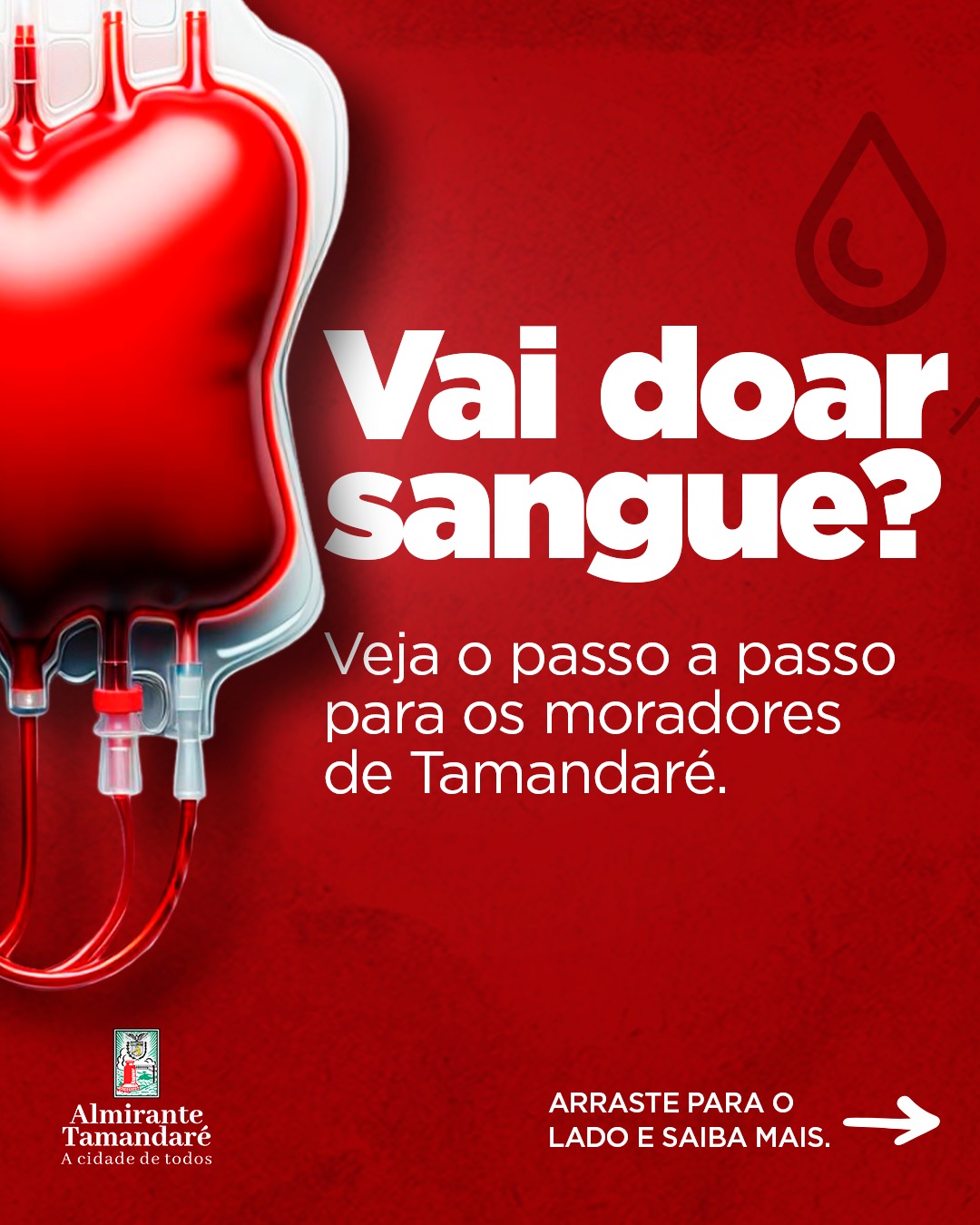Post no instagram da Prefeitura de Almirante Tamandaré