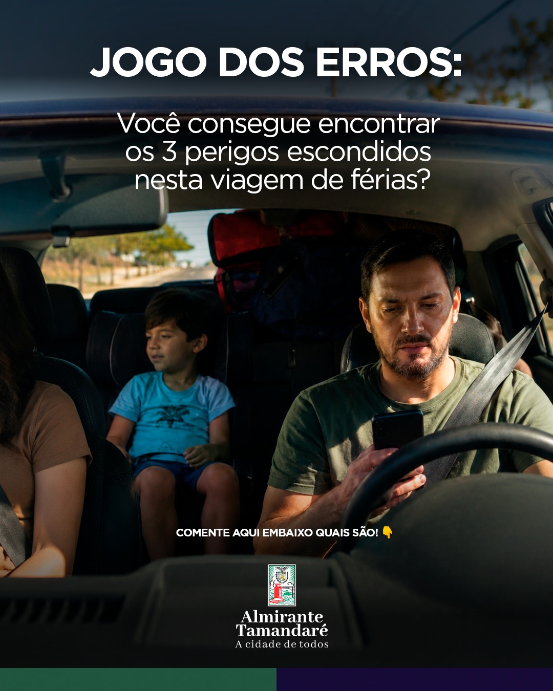 Post no instagram da Prefeitura de Almirante Tamandaré