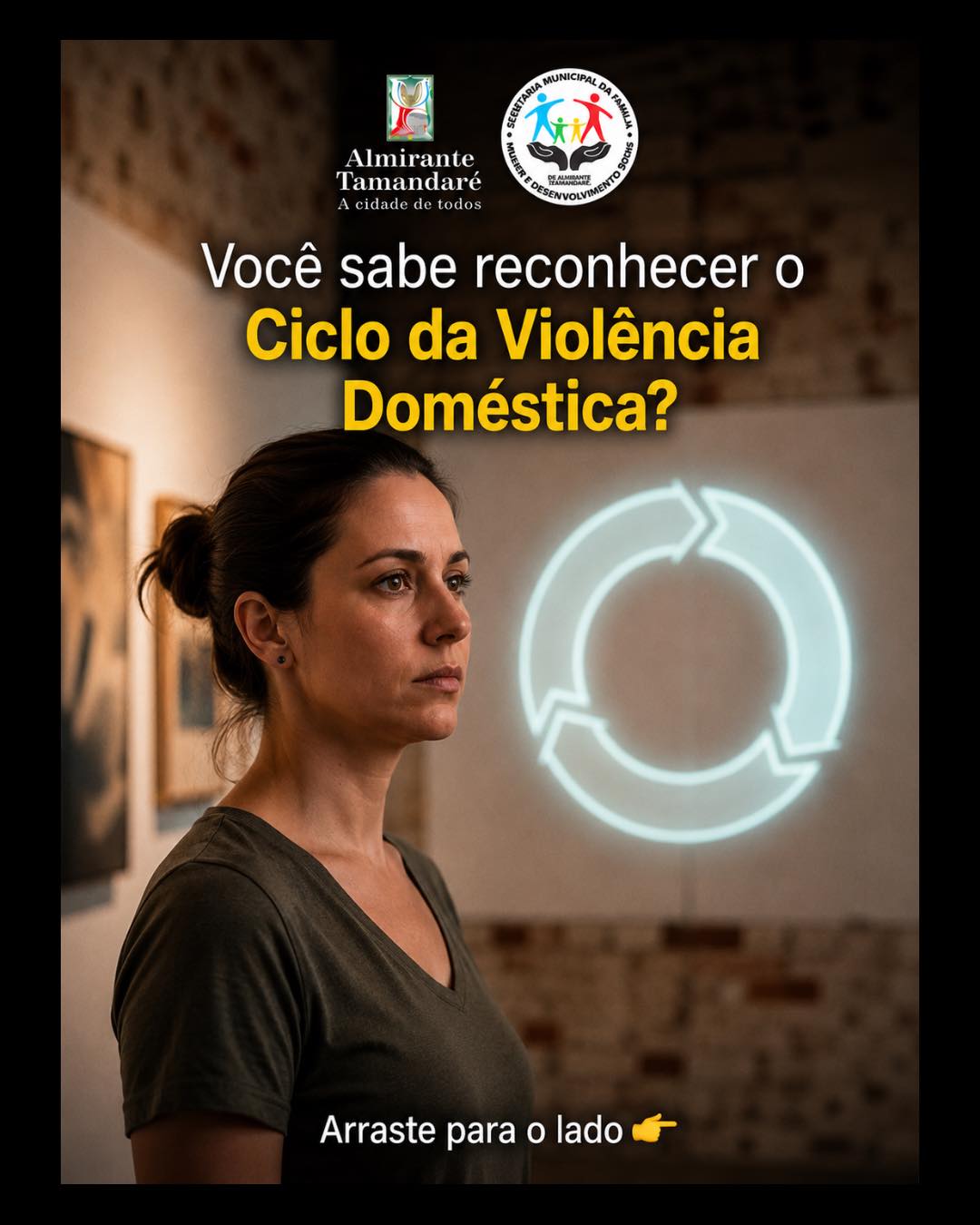 Post no instagram da Prefeitura de Almirante Tamandaré